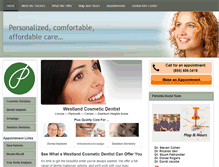 Tablet Screenshot of detroitcosmeticdentistry.com